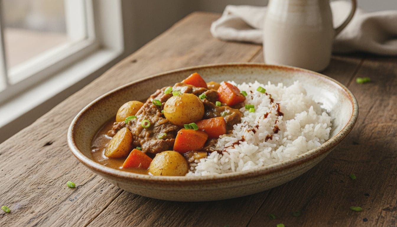 Japanese-style beef curry